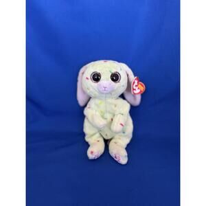 TY Beanie Bellies Fern the Green Easter Bunny Rabbit 9" Plush 2024